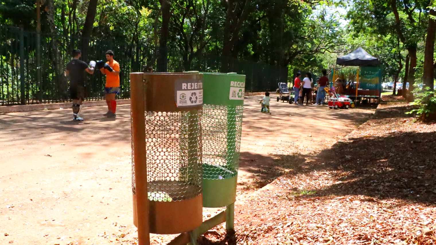 Parque Arei O Ter Projeto Piloto De Coleta Seletiva Aproveite A Cidade