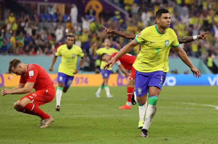 vitória sobre a Suíça Brasil garante vaga nas oitavas da Copa do