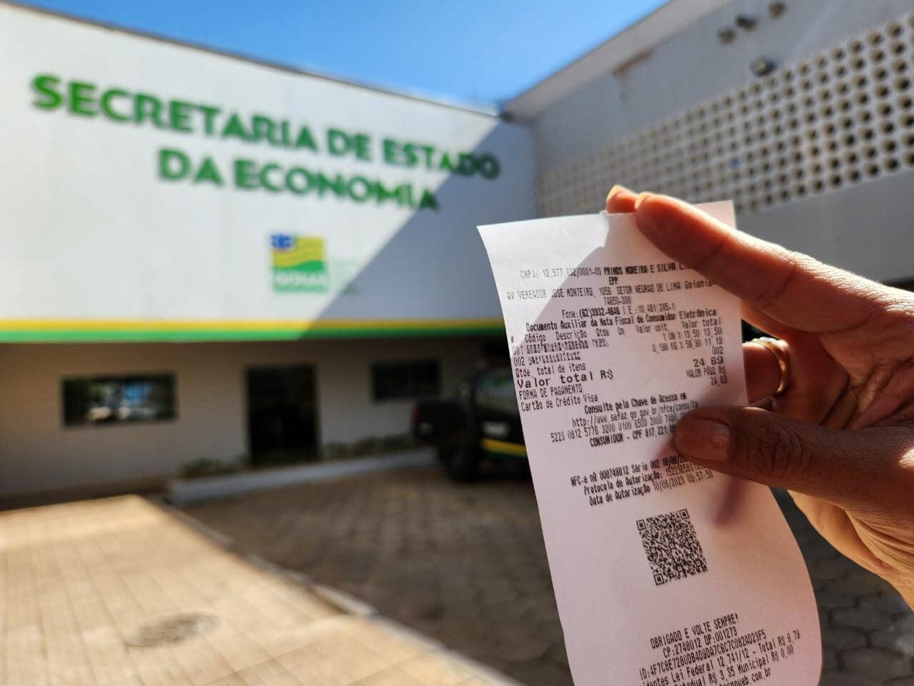 Nota Fiscal Goiana Morador De Santa Helena Fatura R Mil Veja