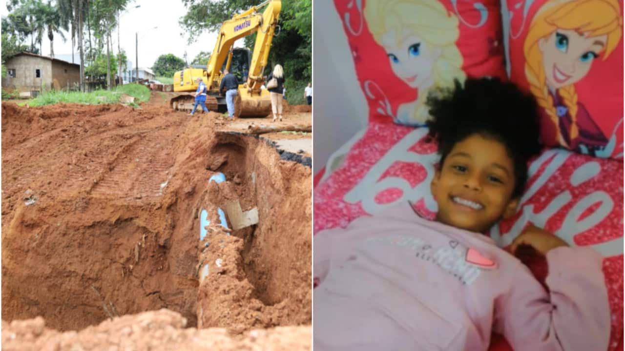 Aparecida inicia obras na região onde menina morreu após ser levada por