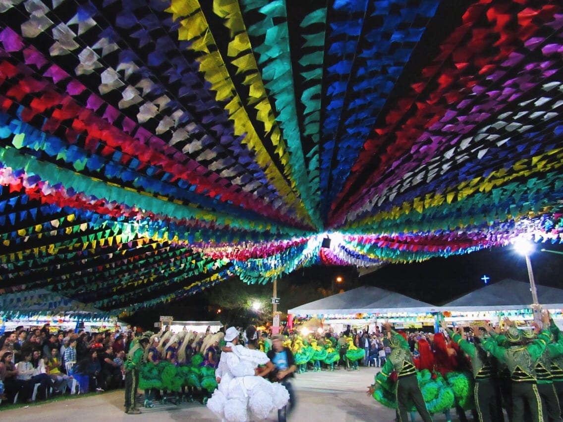 Goiânia tem ampla programação de festas juninas.  Arraiais tradicionais tem shows sertanejos e apresentação de grupos tradicionais de quadrilhas | Foto: Paula Falcão