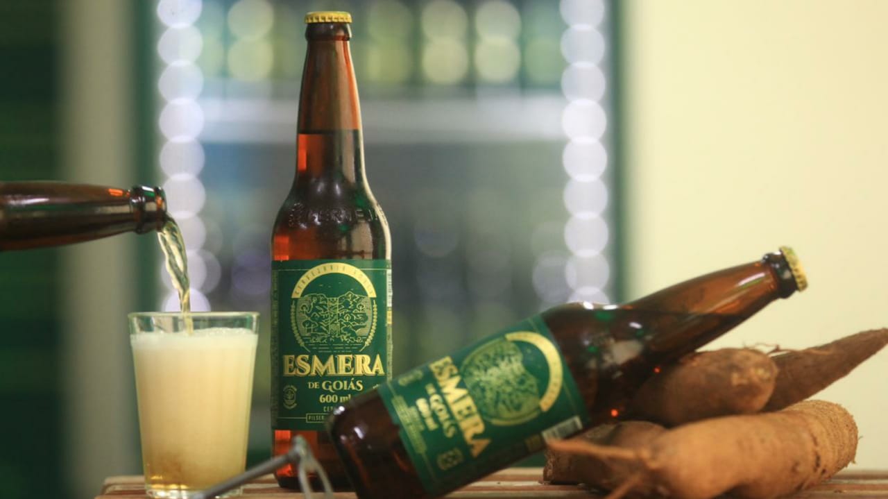 Cerveja de mandioca de Goiás já está disponível em bares e mercados