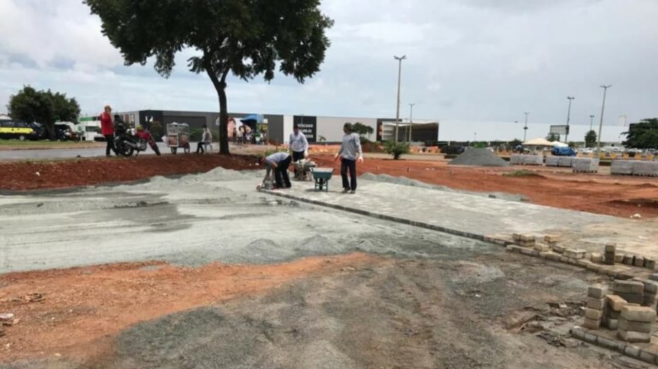 Obras da Praça do Trabalhar serão entregues em maio, diz prefeitura
