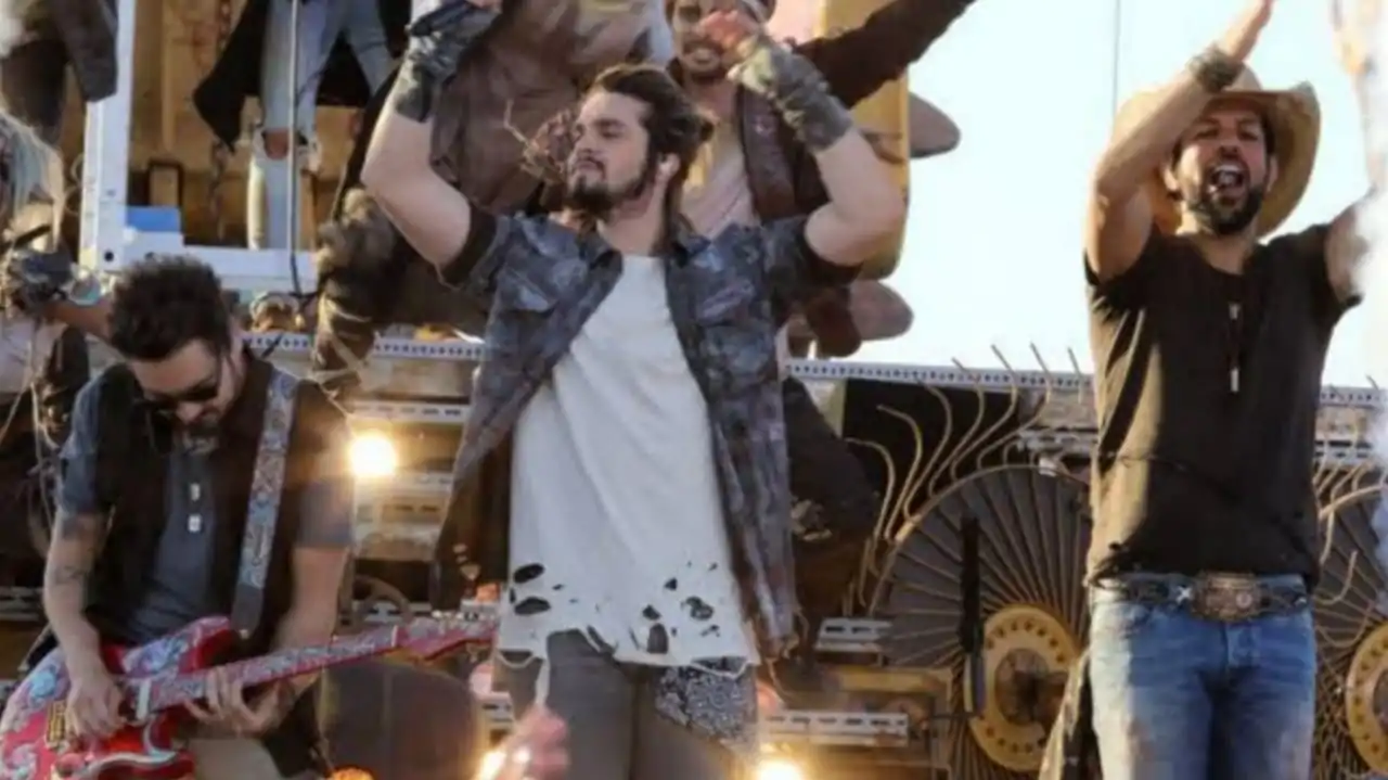Live reúne Luan Santana e dupla Fernando e Sorocaba