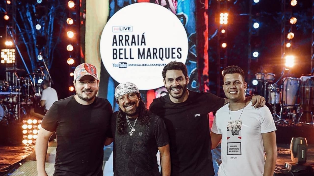 Arraiá do Bell Marques: live tem participação de Israel e Rodolffo