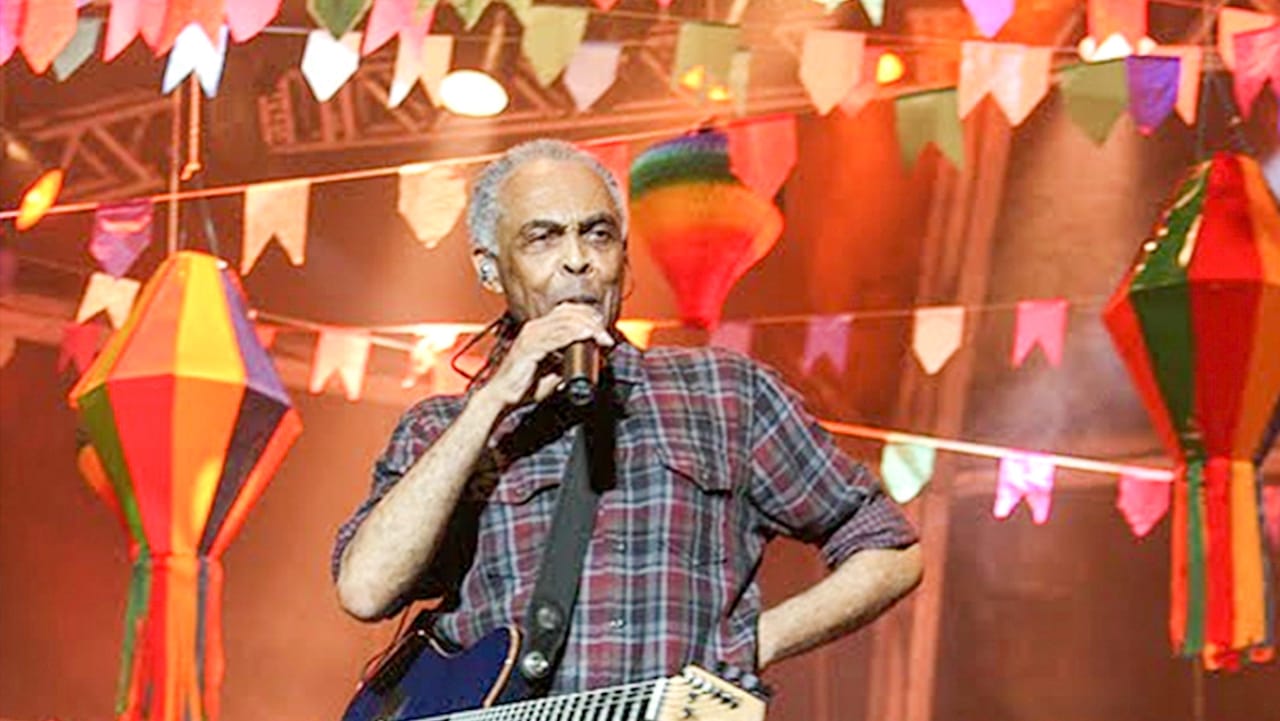 Gilberto Gil faz live junina com participação da Juliette, vencedora do BBB