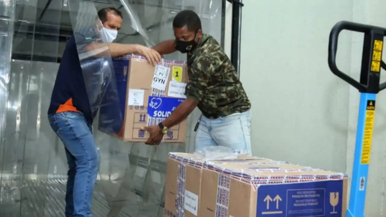 Goiás recebe mais 124,7 mil vacinas contra a Covid-19 nesta sexta (6/8)