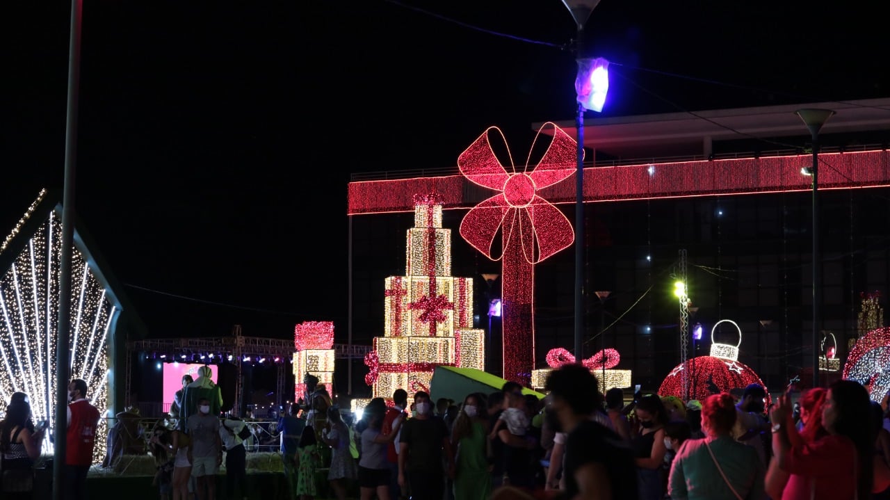 Governo de Goiás inaugura Natal do Bem 2021, em Goiânia
