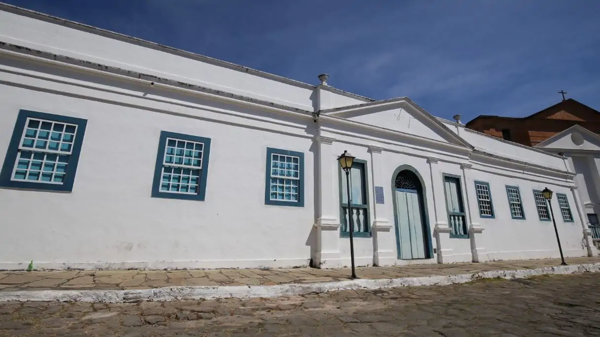 Palácio Conde dos Arcos, na cidade de Goiás, passa por reforma