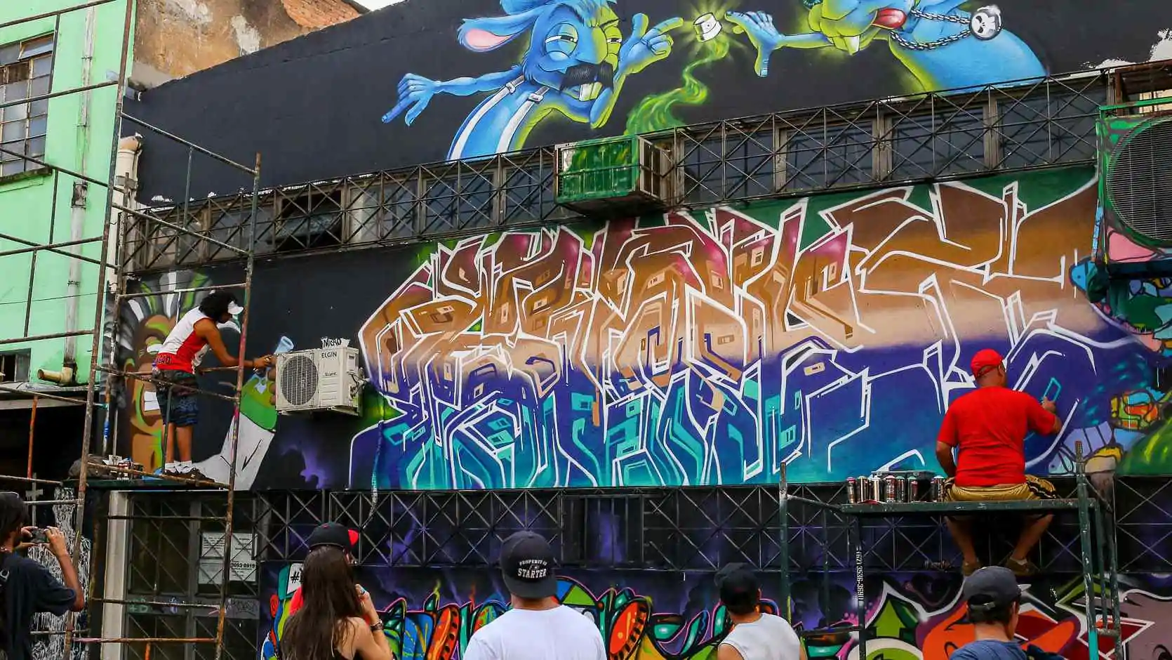 Beco da Codorna, no Centro, ganhará novos grafites de 90 artistas
