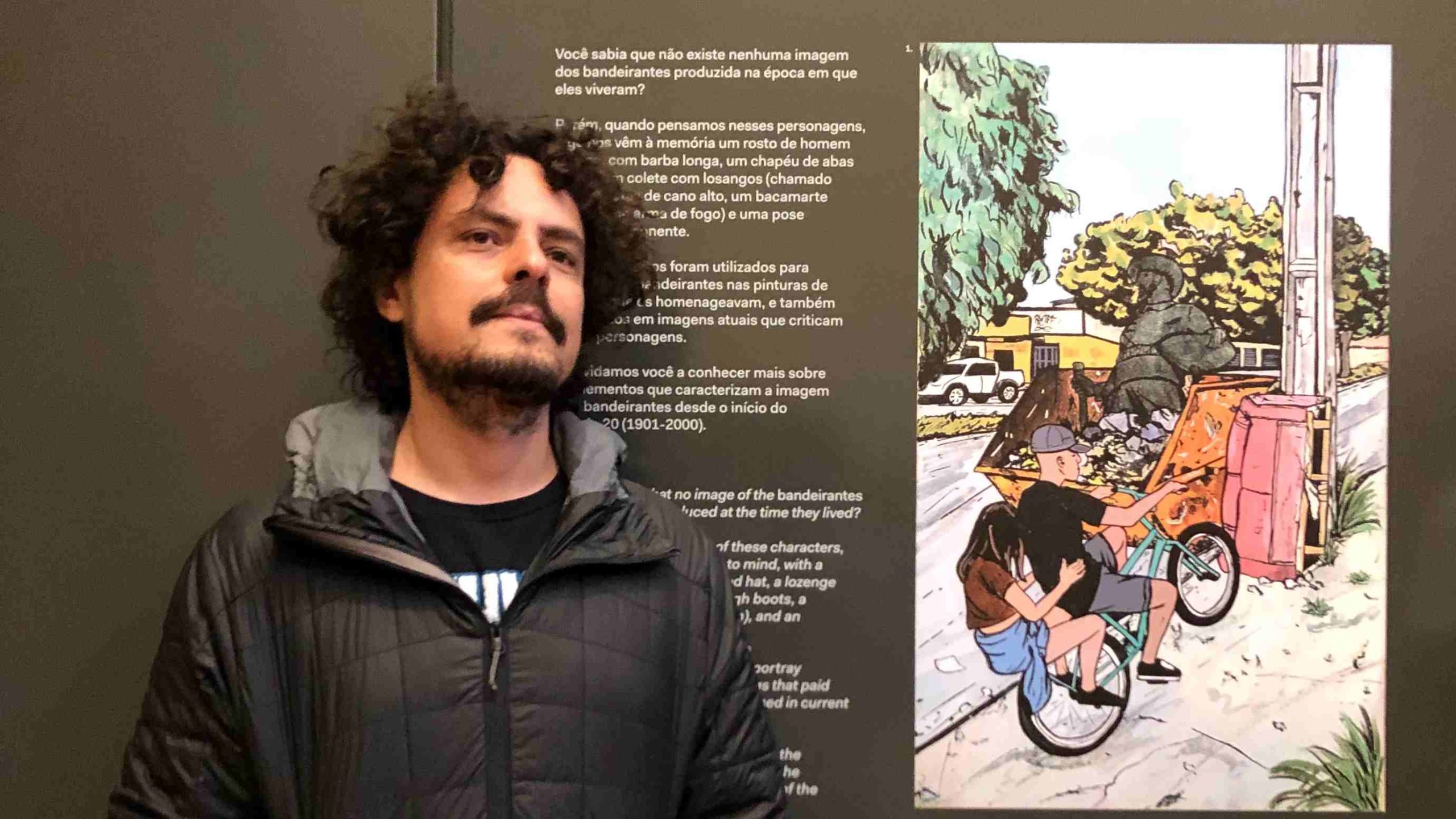 Artista goiano tem obra exposta no Museu do Ipiranga, em São Paulo