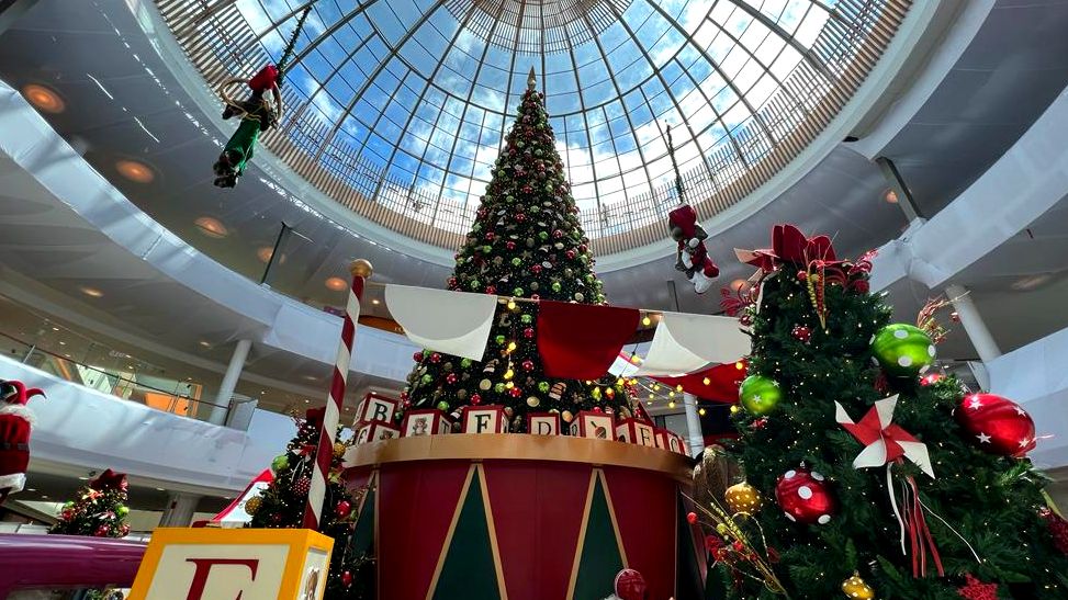 Natal do Flamboyant Shopping tem chegada do Papai Noel