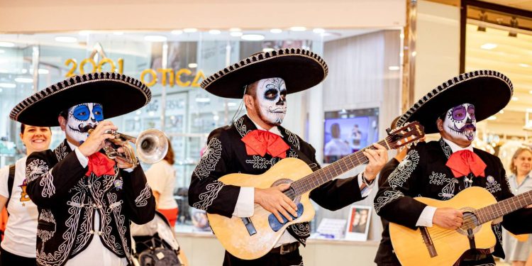 Goiânia: Shopping faz Fiesta de Los Muertos - Um Halloween à Moda Mexicana