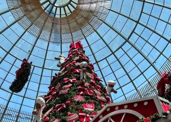 Natal Flamboyant 2023: shopping recebe Papai Noel e inaugura decoração