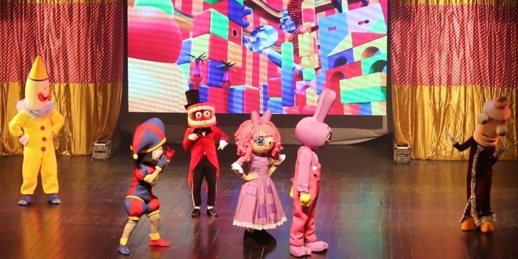 O Incrível Digital Circus no Teatro traz espetáculo para Goiânia