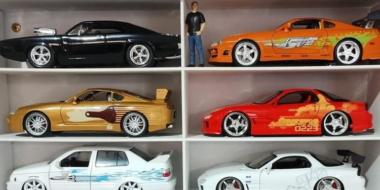 Shopping Cerrado recebe exposição de miniaturas inspiradas nos carros de Velozes e Furiosos