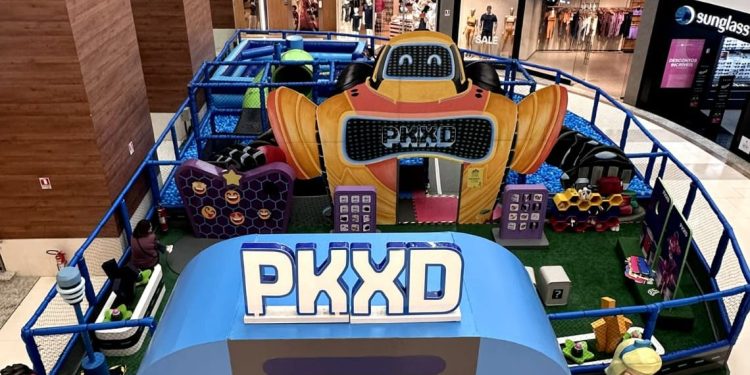 Goiânia Shopping recebe atração infantil inspirada no game PK XD