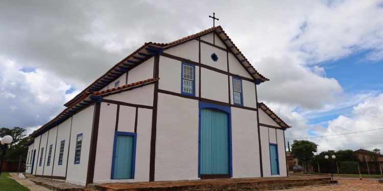 Obra de restauração da Igreja Nosso Senhor do Bonfim, em Silvânia, será entregue nesta quinta-feira (23/1)