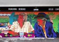 Mural inspirado em filme "Oeste Outra Vez" é inaugurado no centro de Goiânia