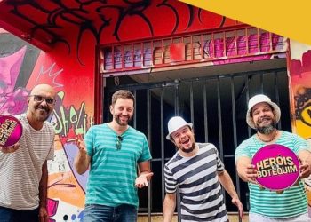 Esticadinha de Carnaval tem show gratuito do grupo Heróis de Botequim