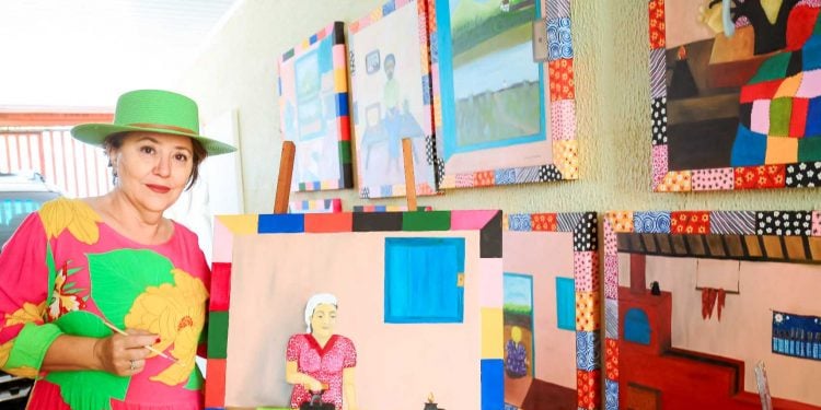 Câmara de Vereadores de Goiânia recebe a exposição da artista Selma Di Medeiros