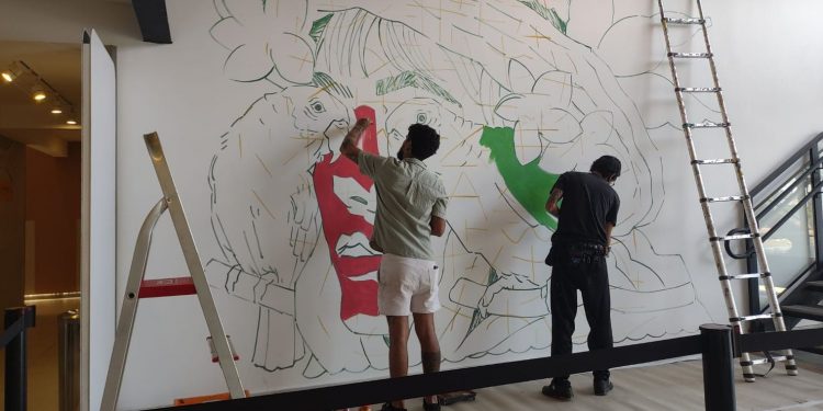 Goiânia ganha nova arte urbana de Wes Gama
