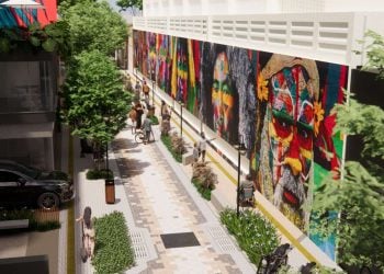 Viela 36, no Setor Marista, se transforma em novo espaço de convivência