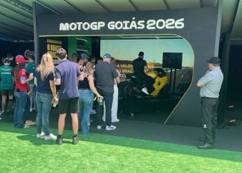 Governo de Goiás divulga Moto GP 2026 na Fórmula 1, em São Paulo