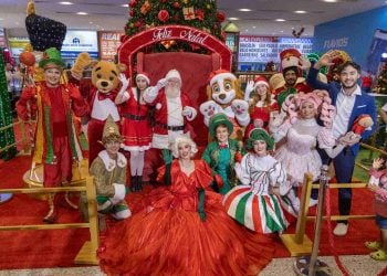 Araguaia Shopping dá início ao “Natal dos Brinquedos Encantados” com chegada do Papai Noel