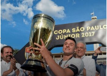 Foto: Reprodução/FPF/Corinthians conquista pela 10ª a Copa São Paulo de Futebol Júnior.