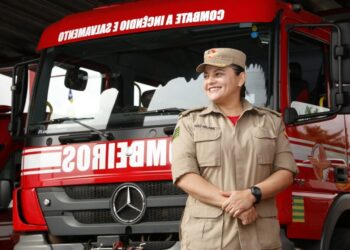 Major Helaine Vieira: primeira mulher no comando de um batalhão do CBMGO