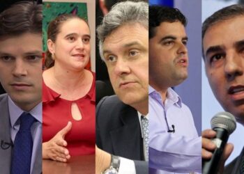 Candidatos ao governo de Goiás se enfrentam em primeiro debate nesta segunda-feira