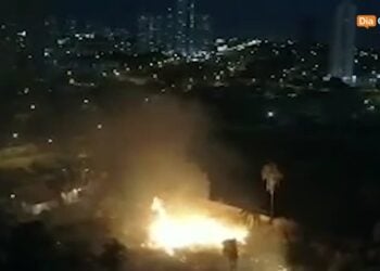 Incêndio atinge Parque Cascavel em Goiânia; veja vídeo