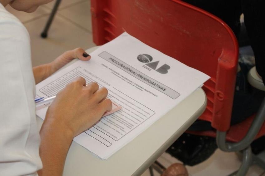 Primeira fase do exame da OAB é aplicada hoje em Goiânia