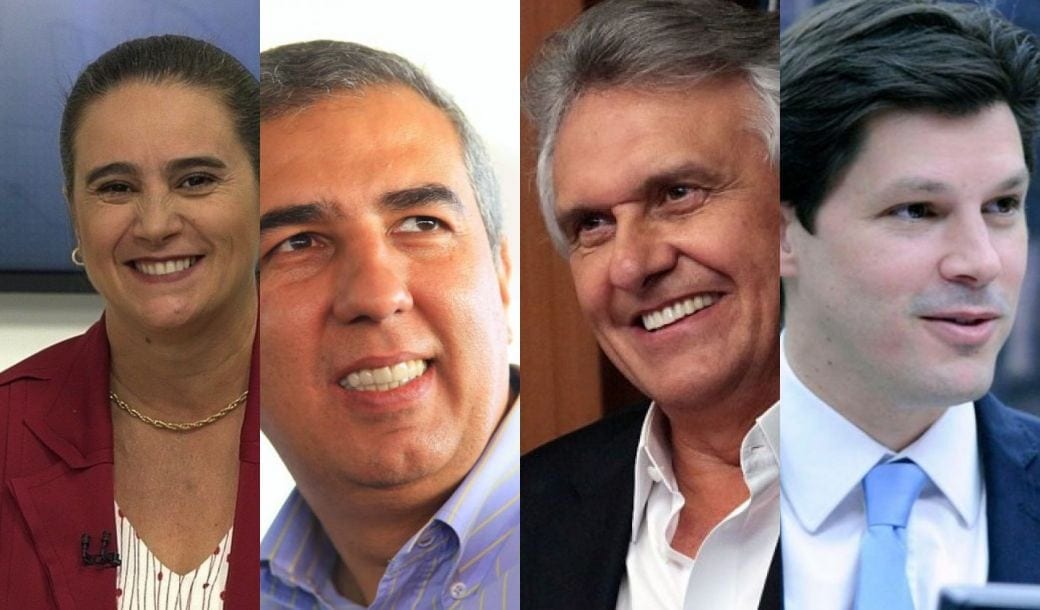 Confira a agenda de campanha dos candidatos ao governo de Goiás nesta terça-feira