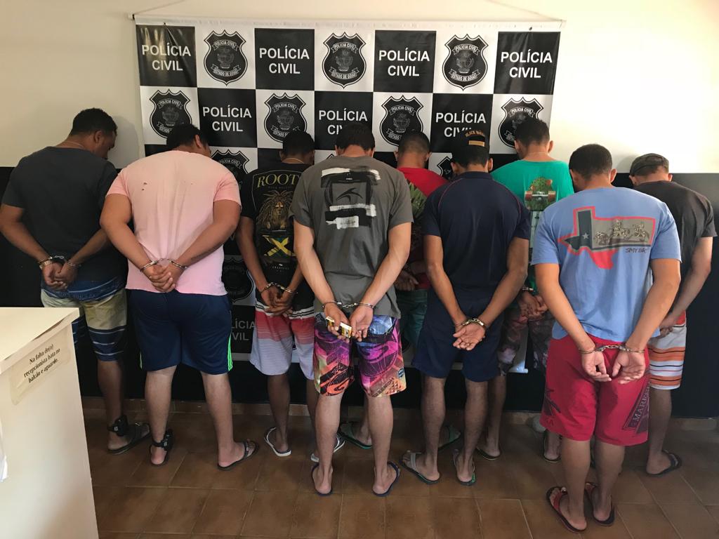 “Operação Efeito Dominó” prende 12 pessoas por tráfico de drogas e crimes patrimoniais em Goiás