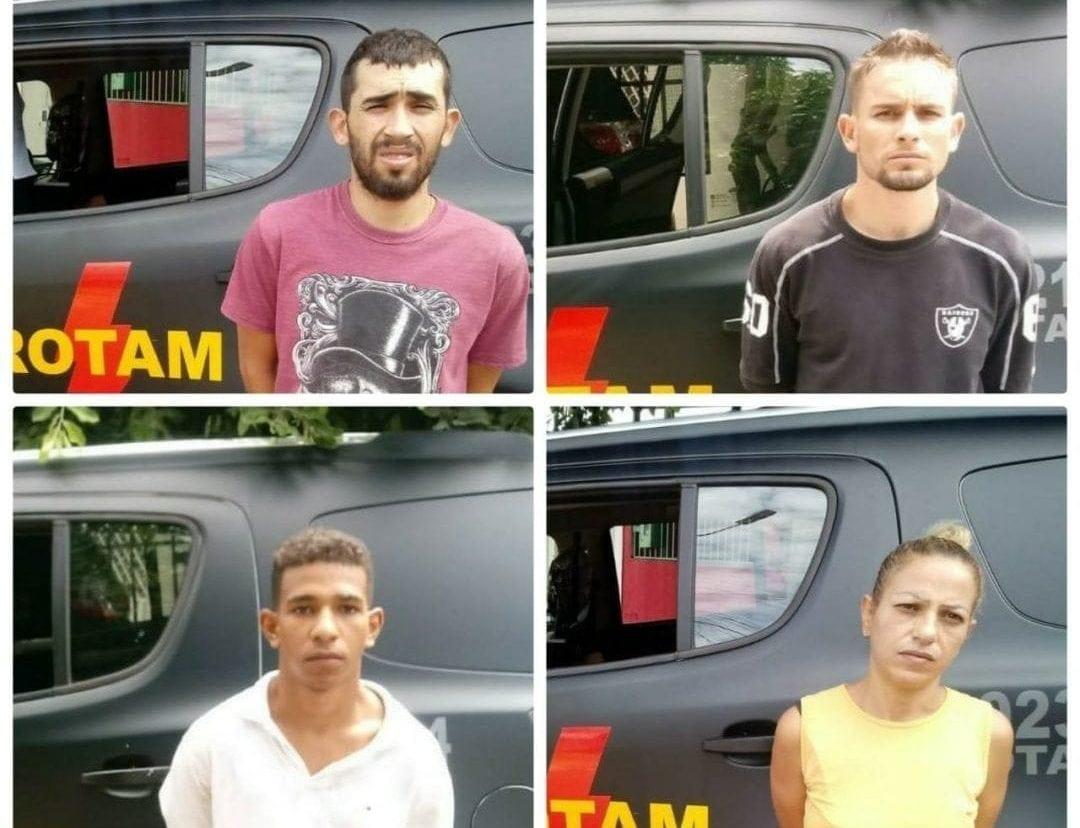 Rotam prende grupo suspeito de roubo e receptação de veículos em Goiânia