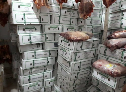 Sete toneladas de carne roubada são apreendidas em açougue de Aparecida de Goiânia