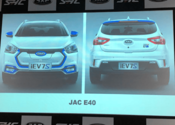 JAC pretende vender carro elétrico em 2019