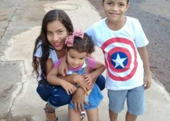 Alagoana de 19 anos agredida pelo marido desaparece com os dois filhos pequenos, em Rio Verde