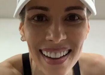 Ana Furtado comemora 3 meses sem quimioterapia fazendo exercícios