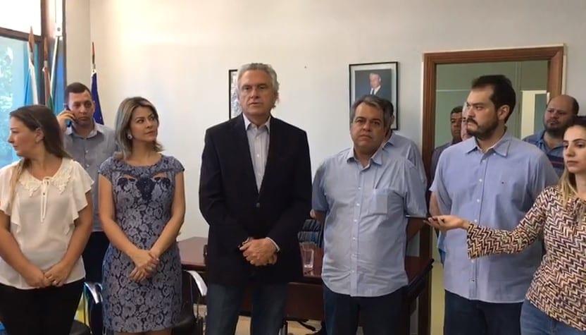 Caiado confirma prefeito de Formosa como novo secretário de governo