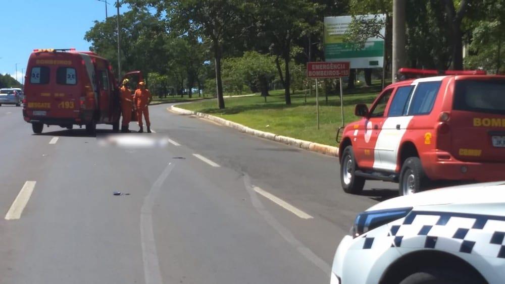 Idosa morre atropelada e motorista foge sem prestar socorro, em Brasília