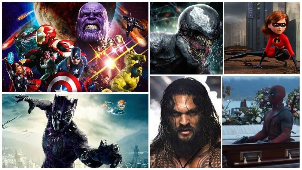 Os piores e melhores filmes de super-heróis de 2018