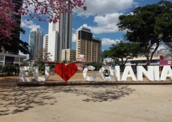 Praça do Sol é um dos mais bonitos cartões postais de Goiânia