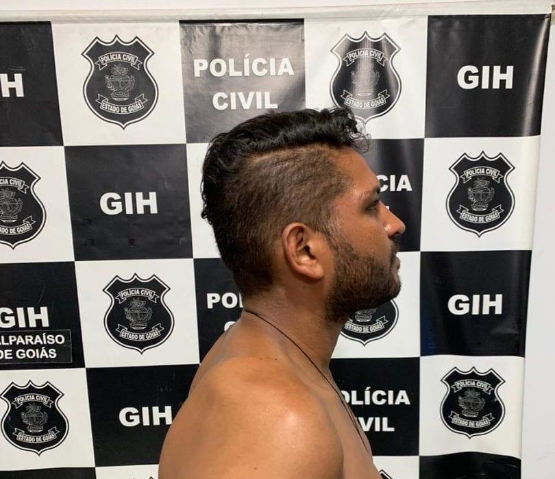Preso o suspeito de ter praticado triplo homicídio em Valparaíso de Goiás