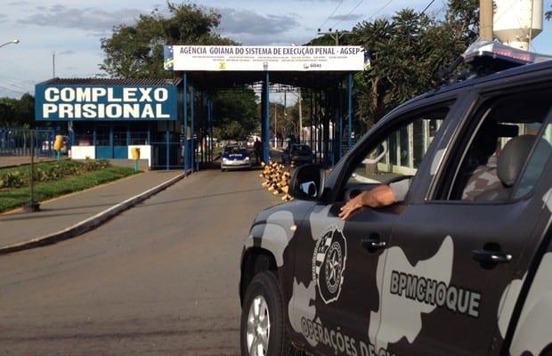 Segurança é reforçada para evitar rebeliões nos presídios, em Goiás