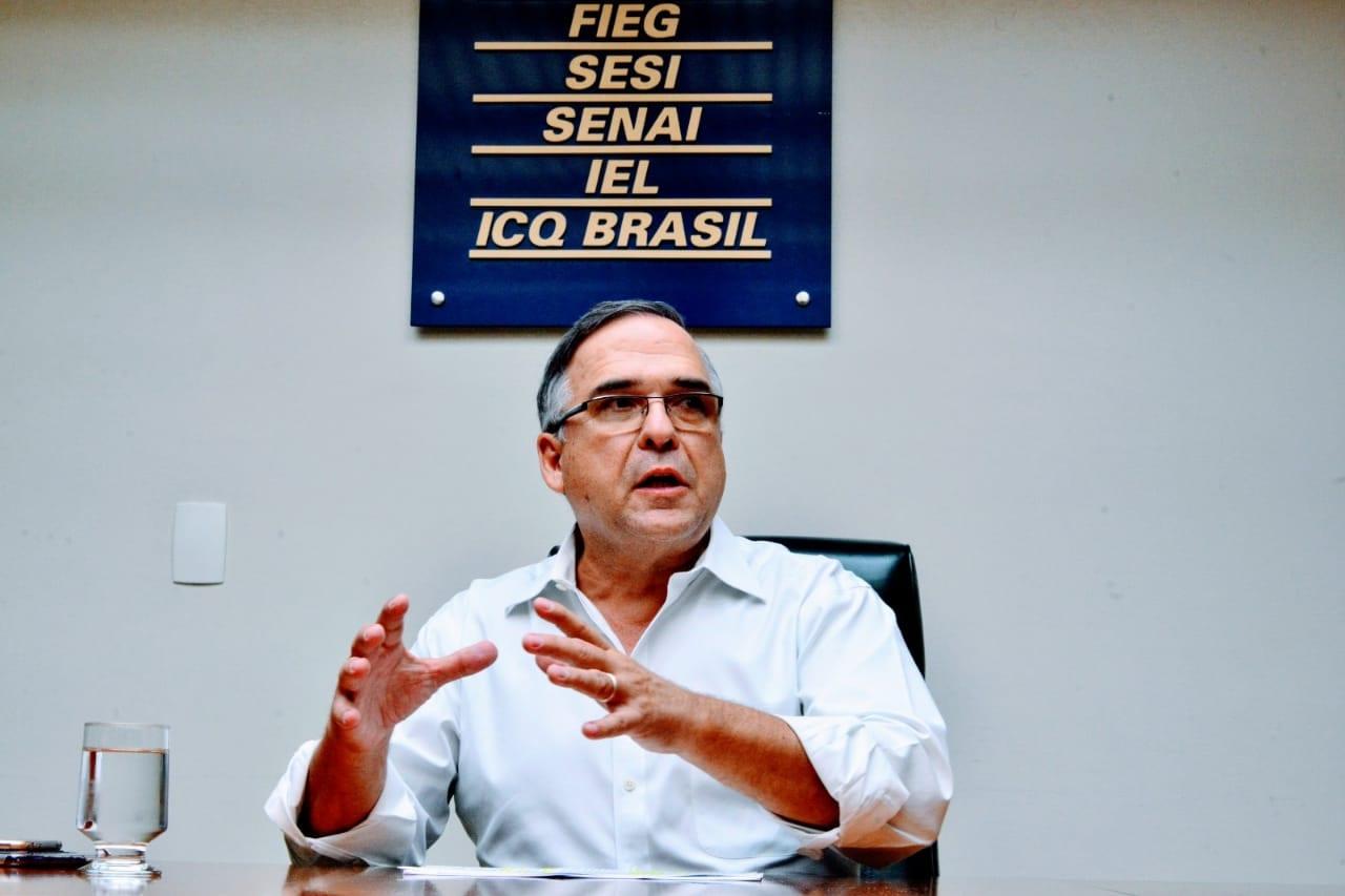 Fieg critica proposta econômica de Caiado para Goiás e diz que ela "engessa o Estado"