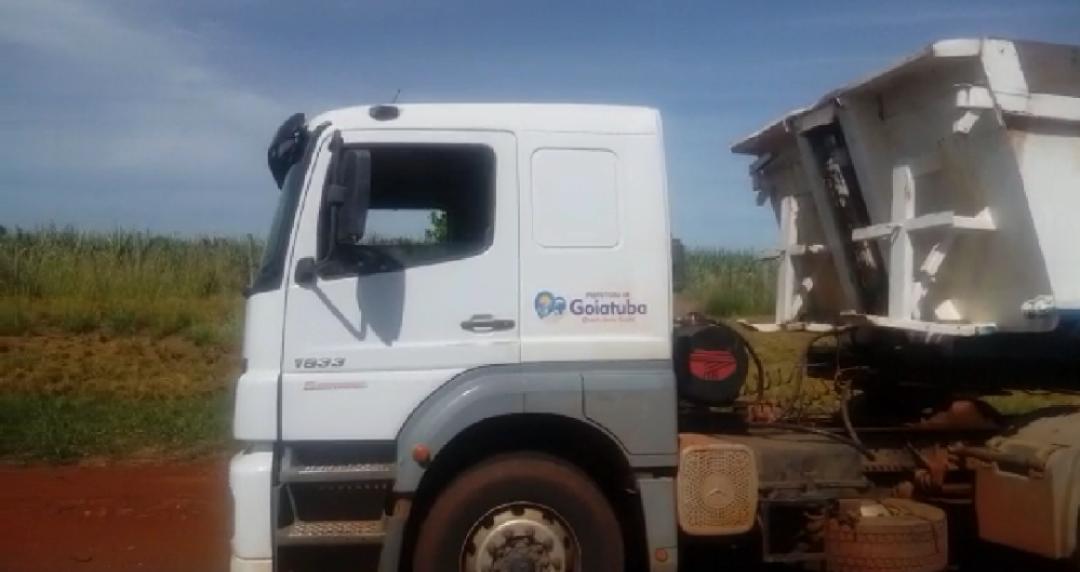 Motorista de caminhão da prefeitura de Goiatuba é preso por dirigir embriagado