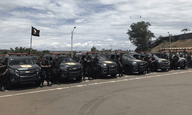 Policiais Militares deixam funções administrativas para atuar nas ruas, em Goiás